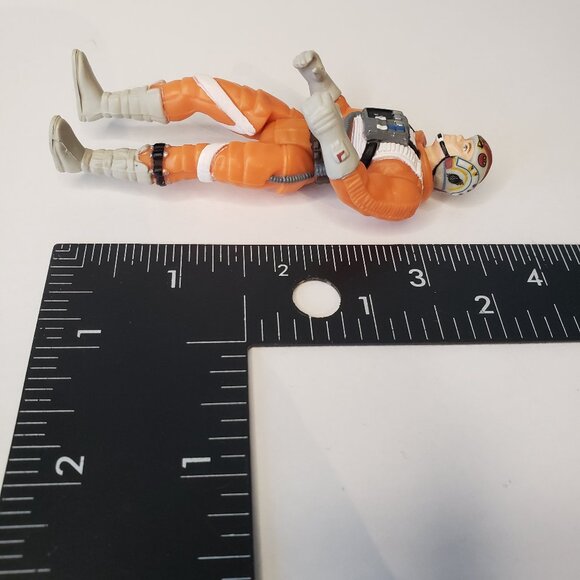 Vintage Star Wars Luke Skywalker X-Wing Pilot Action Figure Orange Jumpsuit 95 - Picture 8 of 9